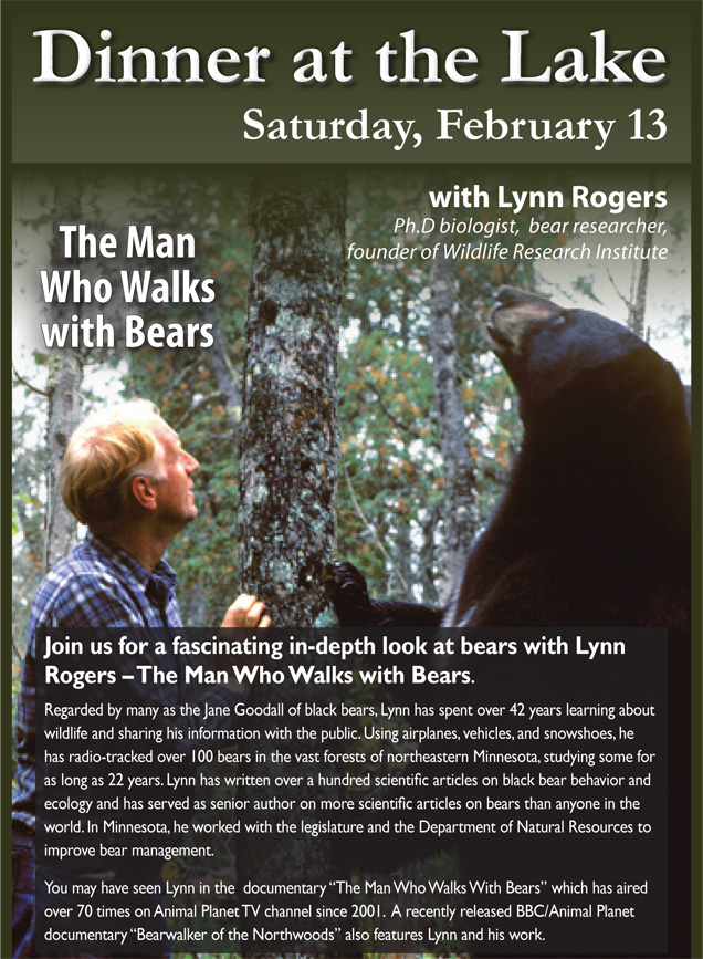 Feb Dinner - Lynn Rogers